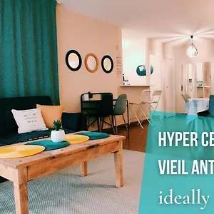 Appartamento Grand Azur Avec Terrasse - Vieil, Antibes
